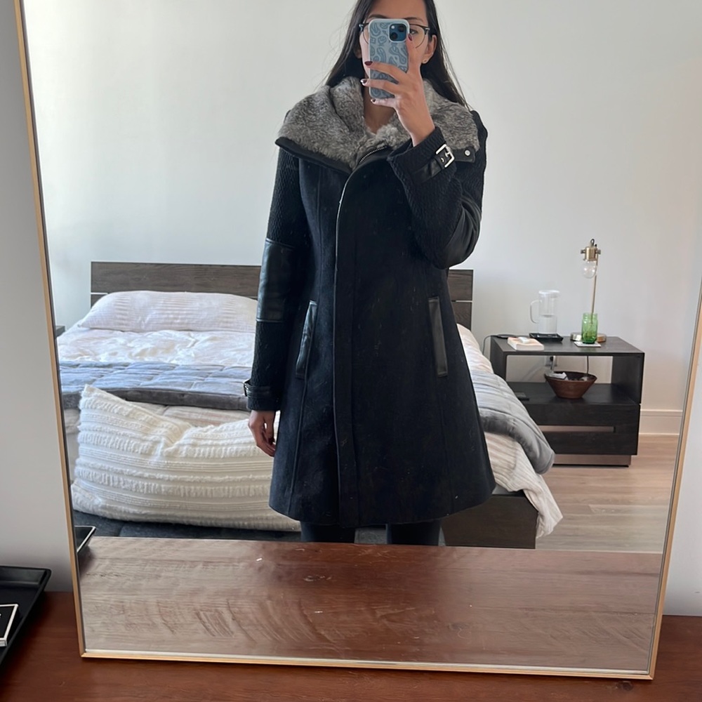 Andrew Marc fur coat